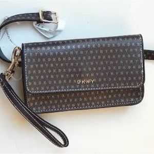 DKNY Belt Bag Fanny Pack Waist Brown